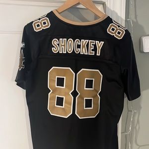Jeremy Shockey #88 Authentic Saints Reebok Jersey- Youth Large